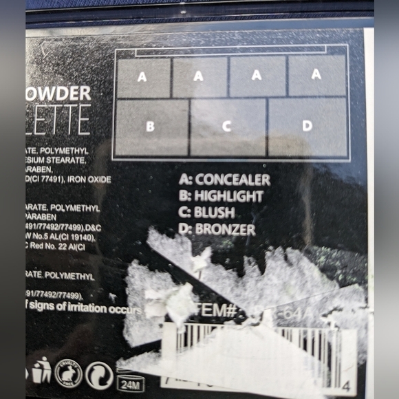 PRINCESSA powder contour palette - Picture 3 of 4